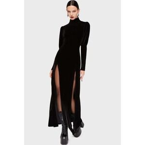 Killstar | Dresses | Killstar Amanitas Sorrow Maxi Dress Black Large |  Poshmark